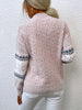 Nelia™ | Warming knitted jumper - Light blue / S