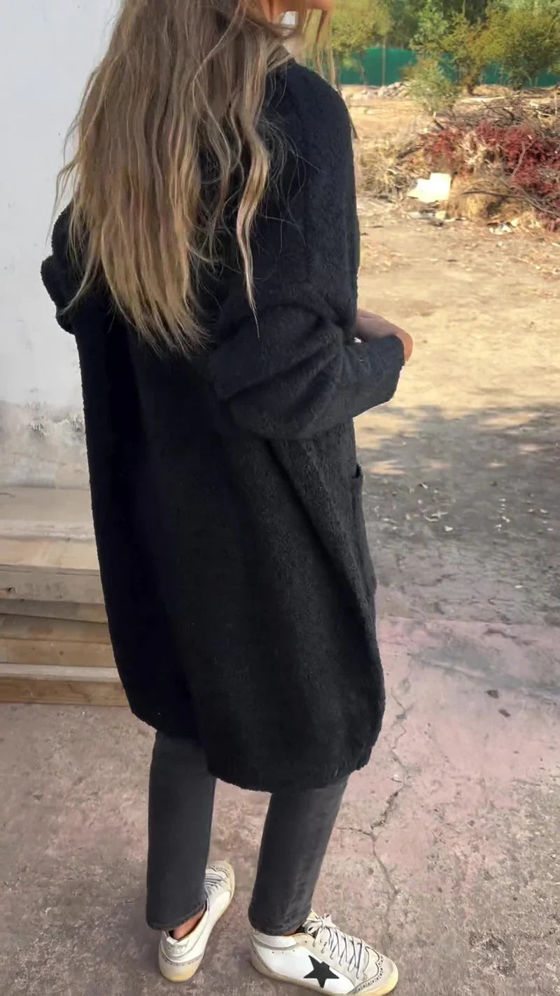 Helena™ | Cosy knitted coat