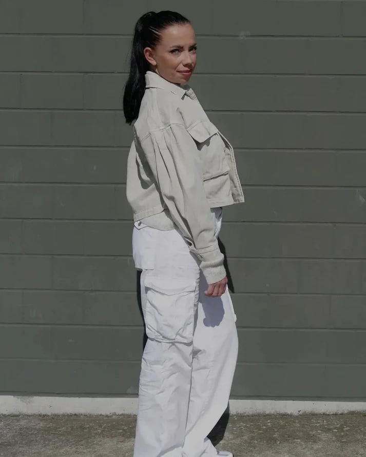 Freya™ | Fashionable cargo trousers