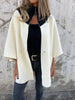 Mika | Casual jacket with high collar - Jacket - White / S
