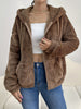 Teddy jacket | stylish and warm - S