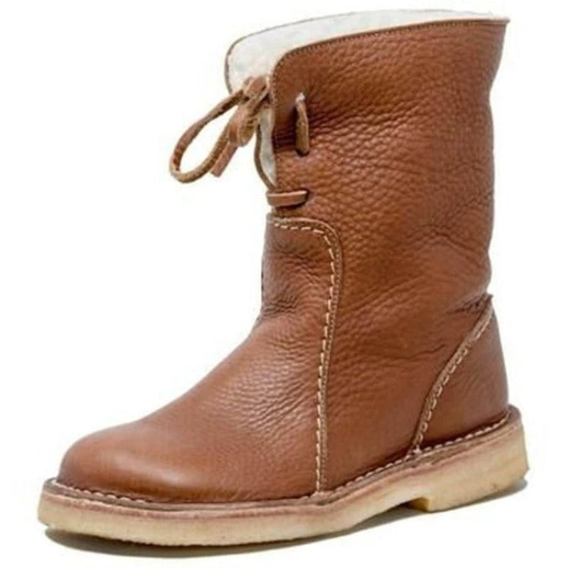 Carmenza™ - Stylish ladies boots - Khaki / 35