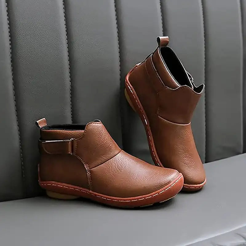 Isla™ - Stylish city boots - Brown / 34