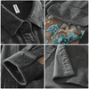 Oskar™ - Modern patchwork shirt - Grey / M