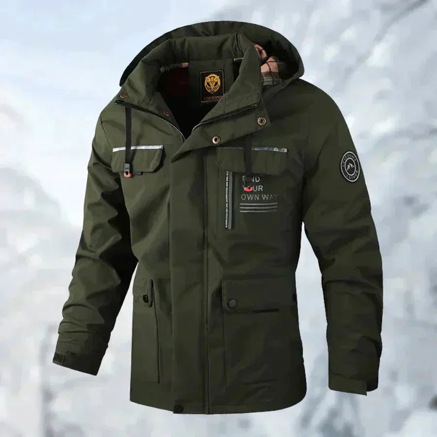 Zahar™ | Comfortable wind and waterproof outdoor jacket