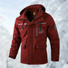 Zahar™ | Comfortable wind and waterproof outdoor jacket - Red / XS