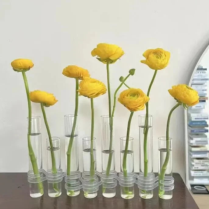 FlexiVase™ | Flower vase with hinge | BUNDLE DISCOUNT TODAY! - Other level - 8 flower tubes