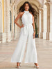 Elen | Pleated Jumpsuit with Halter Neck