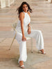 Elen | Pleated Jumpsuit with Halter Neck