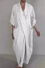 Aiya | Elegant Minimalist Dress with Pocket and V-Neck