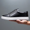 Blitz™ - Men's leather trainers - Black / 38