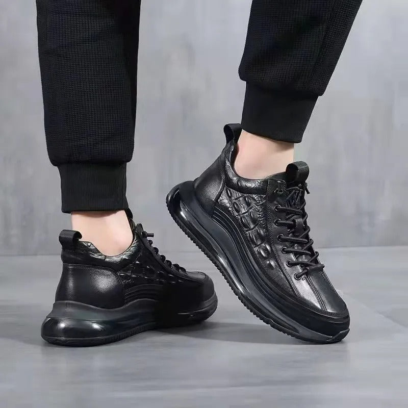 Syllas™ - Stylish, comfortable sneakers - Black / 38