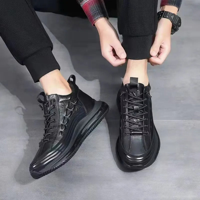 Syllas™ - Stylish, comfortable sneakers - Black / 38