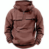 Erik™ | Robust mission hoodie - Brick red / S