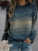 Juliana | Trendy Wave Pattern Sweatshirt for Women