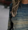 Juliana | Trendy Wave Pattern Sweatshirt for Women