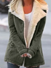 LUCY | COMFORTABLE JACKET - 2166-R - Army green / S