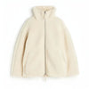 Katharina | Stylish fleece jacket - Beige / S