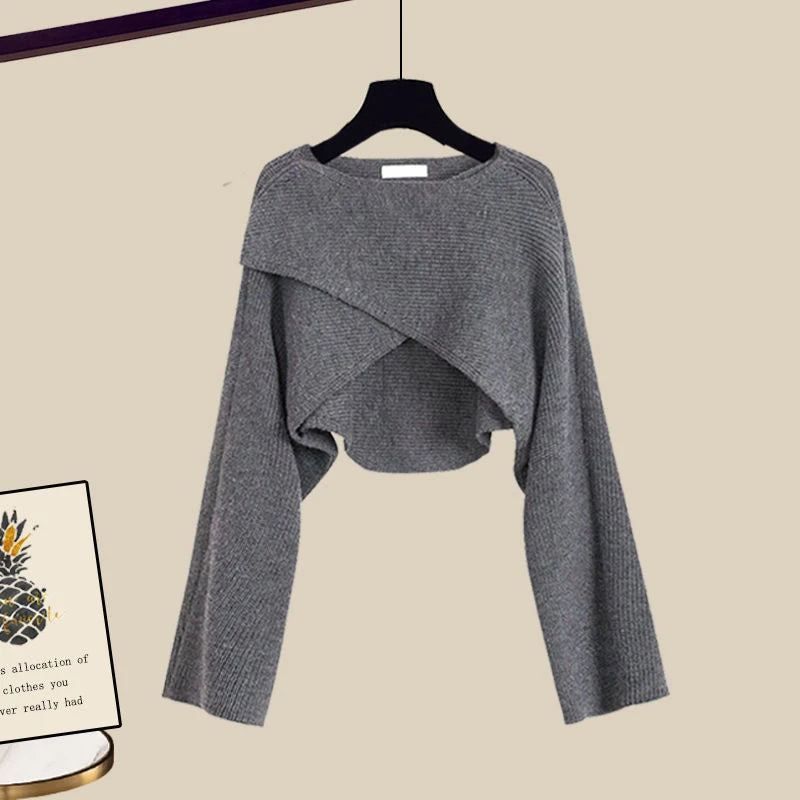 Shirie™ | Comfortable, soft three-piece set with long sleeves - S