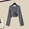 Shirie™ | Comfortable, soft three-piece set with long sleeves - S