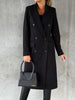 Amelie | Elegant autumn coat - AUGUST27-831-AUG27 - Black / S