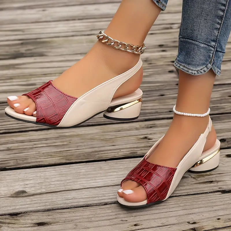 Precila | Timeless Leather Sandals for Any Occasion