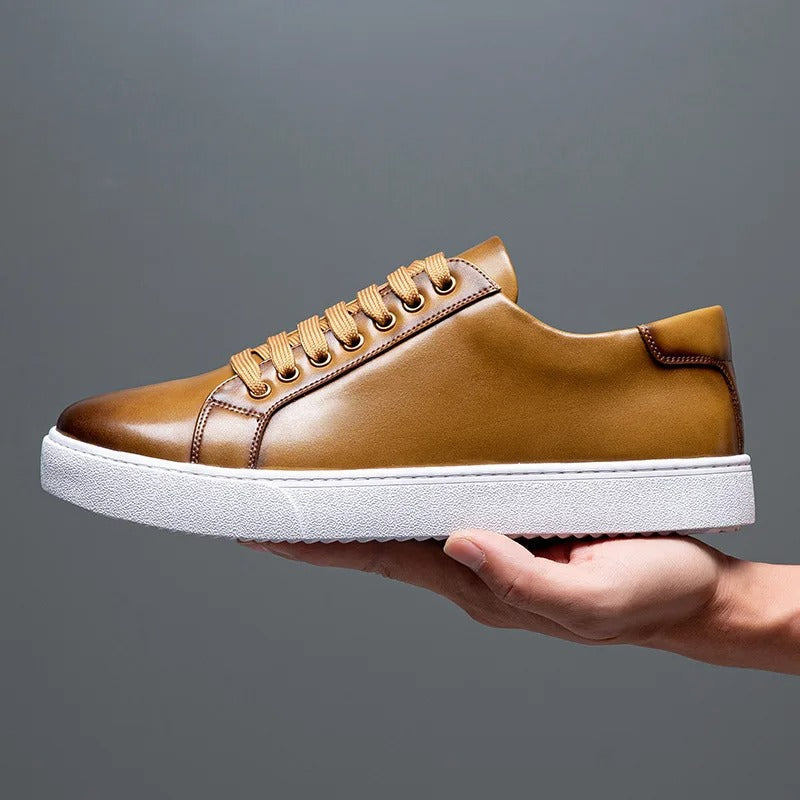 Blitz™ - Men's leather trainers