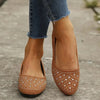 Soli | Women's Crystal Orthopedic Flat Ballerina Shoes