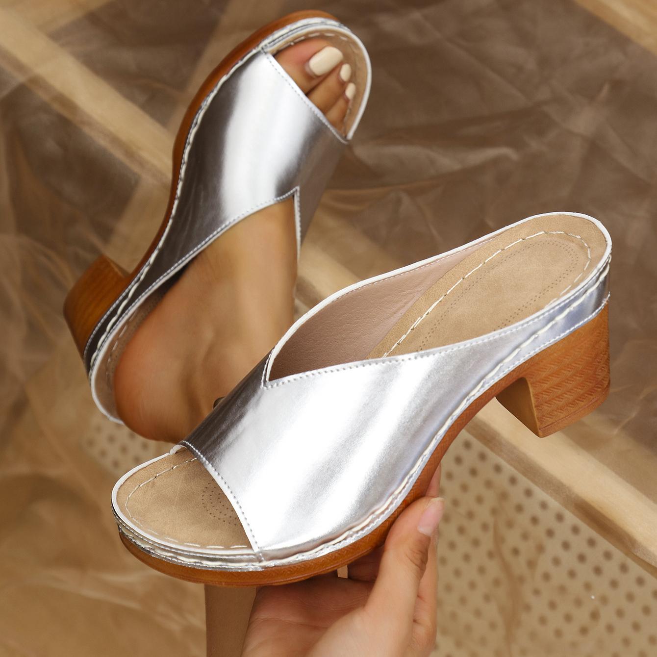 Lianna | Elegant Orthopaedic Block Heel Sandals