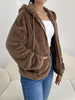 Teddy jacket | stylish and warm - S