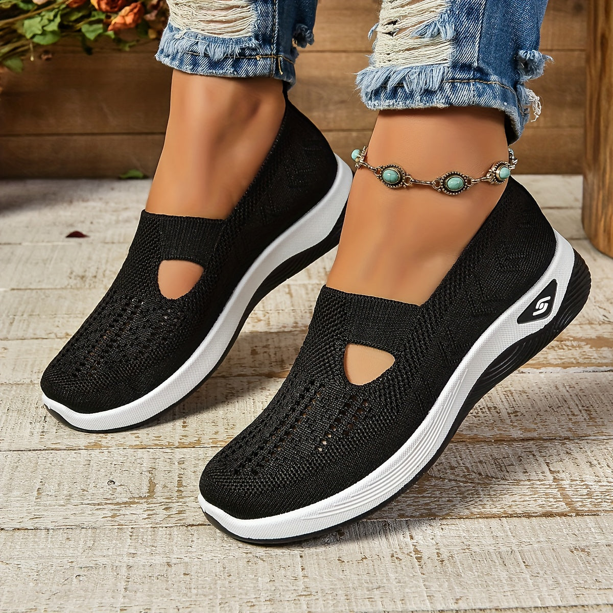 OrthoFit™ | Orthopaedic slip-on for women - Green / 36