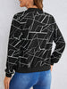 Evalaine™ | Geometric zip jacket for women - Black (almost sold out) / S