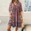 Frenchie | Chic Vacation Dress with V-neck