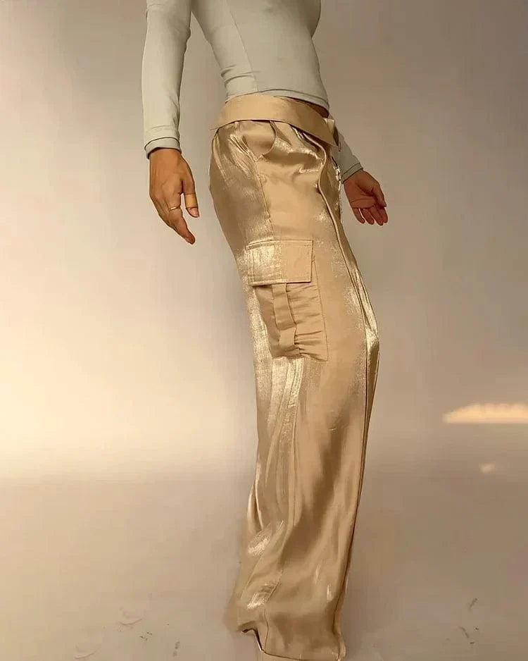 Livia | Comfortable trousers and FREE top TODAY! - Pant Sets - S