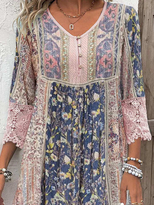 Sheena | Airy Boho Dress with a Feminine Touch