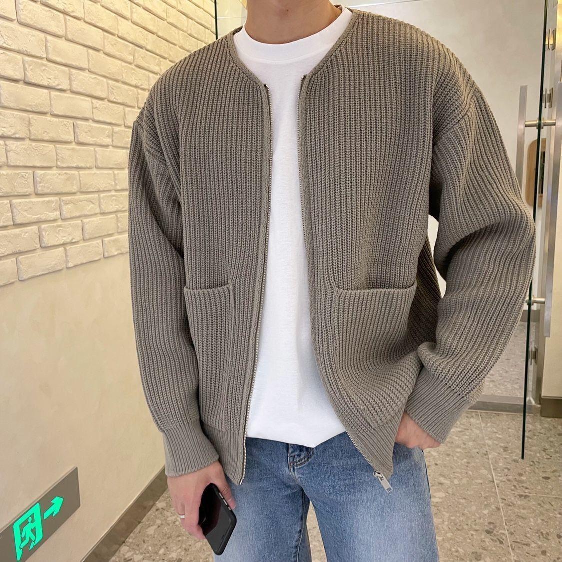 Benno™ | Elegant cardigan - Khaki / XS