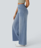 Mel™ | High-Waist Comfort Jeans | SALE! - Grey-blue denim / S
