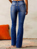 Tanya | Figure-Hugging High-Flared Pants