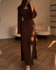 Simone | Elegant Knit Dress