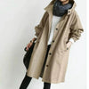 Elisa™ | Stylish and water-repellent trench coat - Brown / S