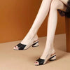 Alonna | Fashionable Roman Sandals with Chunky Heels