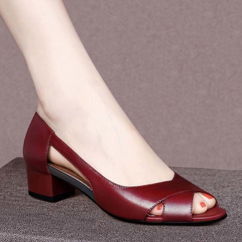 Zita | Non-Slip Leather Sandals