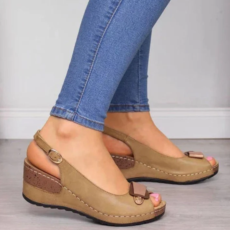 Irma | Orthopedic Wedge Sandals