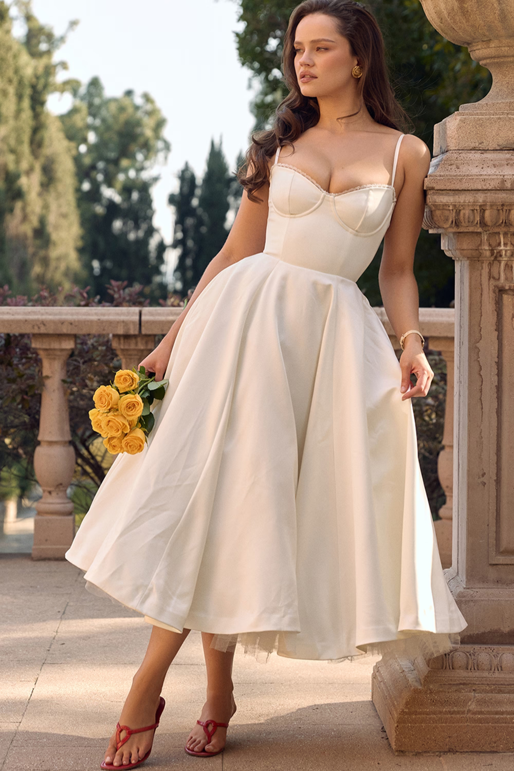 Addison | Casual Double-Layered Midi Dress