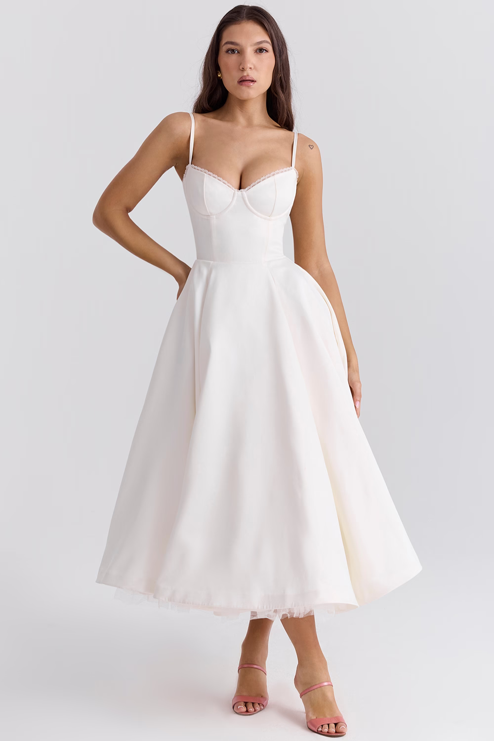 Addison | Casual Double-Layered Midi Dress