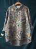 Mavee | Airy Blouse with Floral Pattern