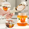 StellGlass™ - Stainless steel adjustable glass opener - White