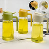 OilMagician™ | The 2-in-1 glass oil dispenser for pouring and spraying - Green
