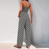 Vienna™ | Strapless Bohemian Floral Jumpsuit