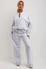 Larissa | Comfortable lounge set for women - S / light grey